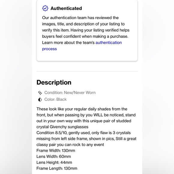 Givenchy Sunglasses SGV616S - Picture 8 of 9